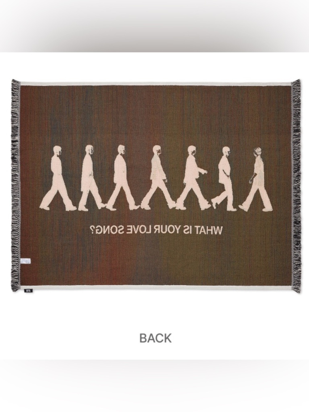 BTS Arirang Merch - Blanket / Accessory Rug - Picture 2 of 6